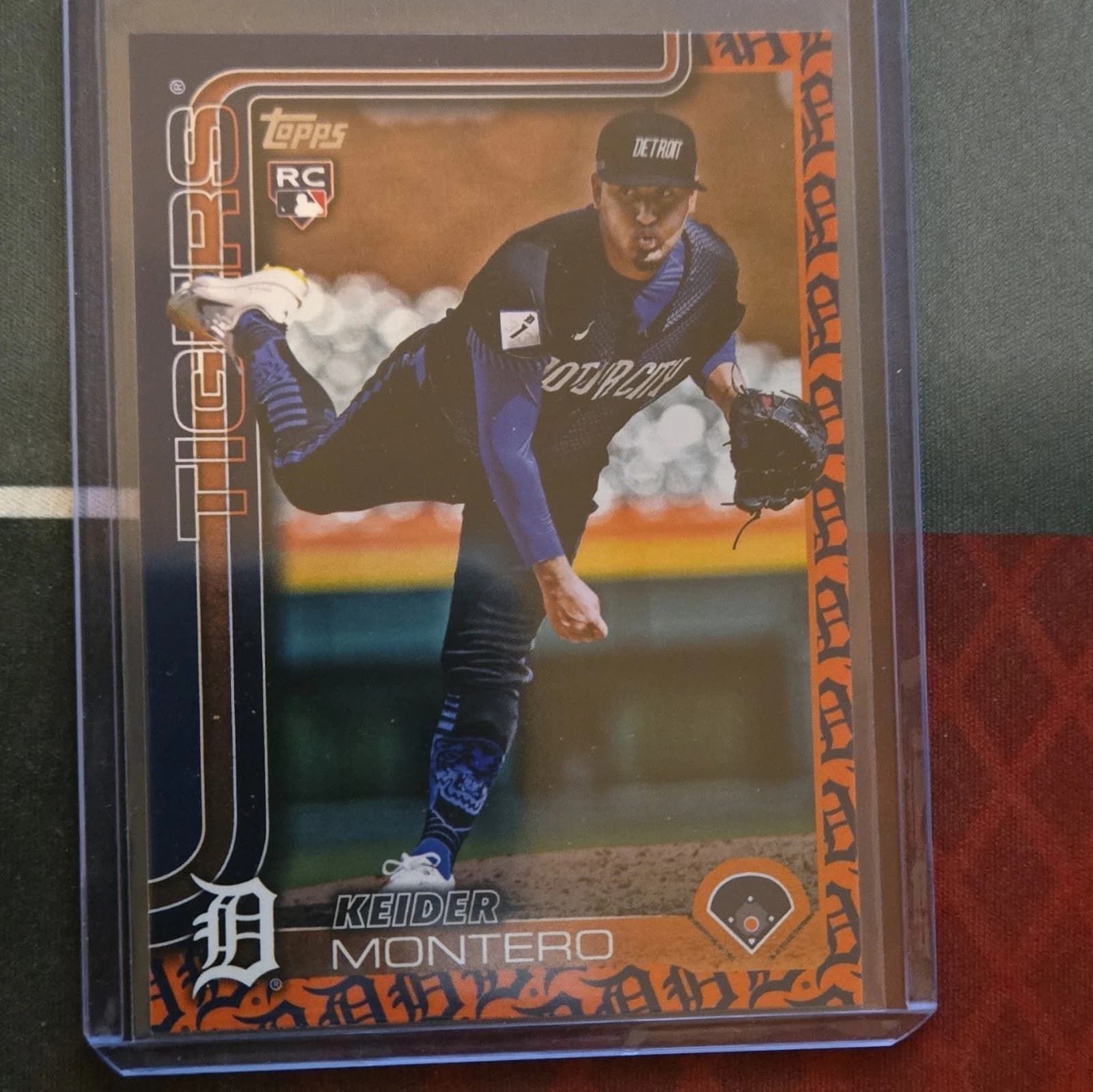 2025 Topps Series 2 Keider Montero Detroit Tigers Rookie Card #665